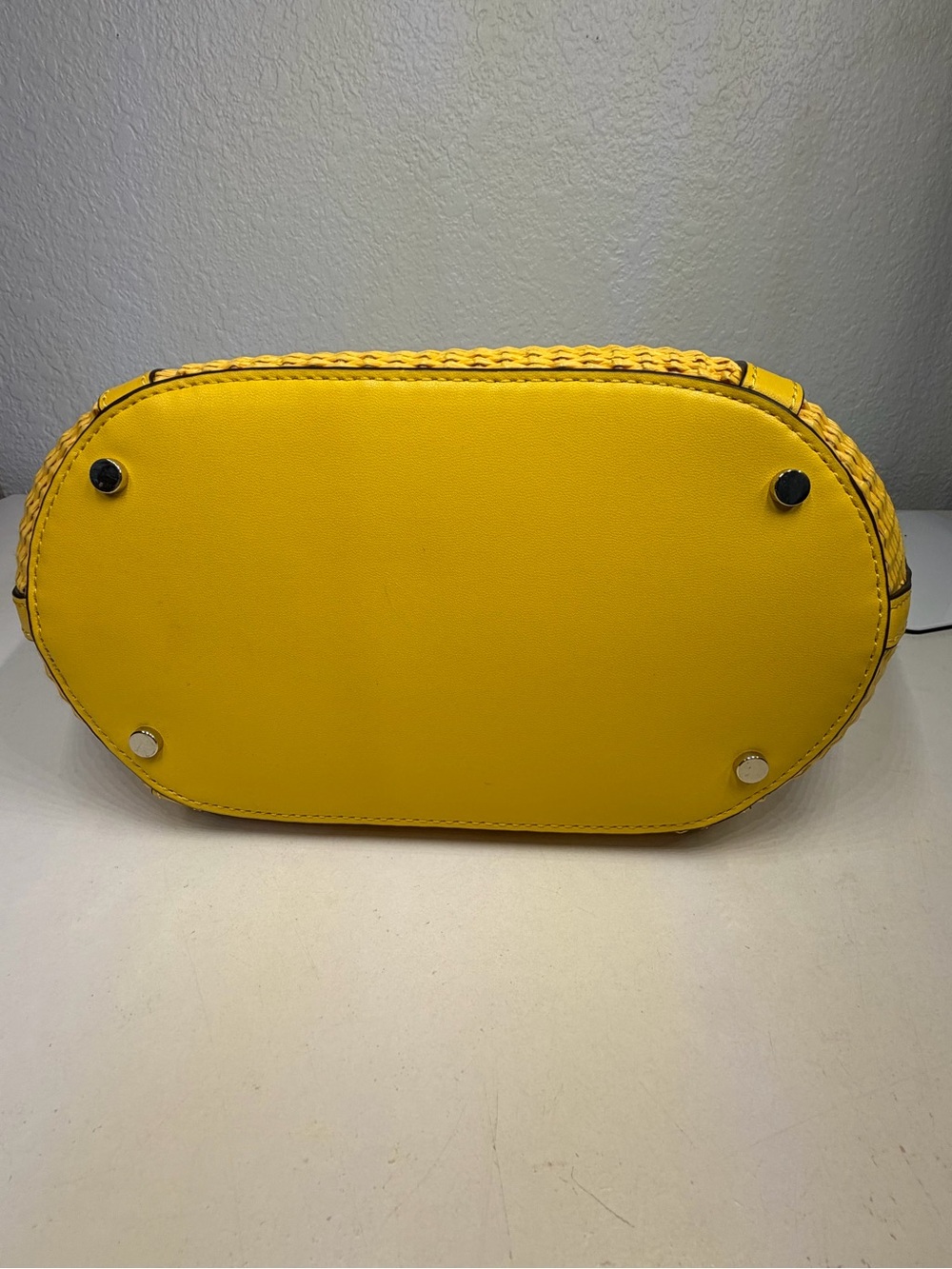 NWT Kate Spade Mango Ice Cruise Medium Woven Tote/ Crossbody - Picture 7 of 12